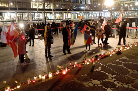 Gedenken an die Opfer des Terroranschlags vom 19.12.2017 in Berlin