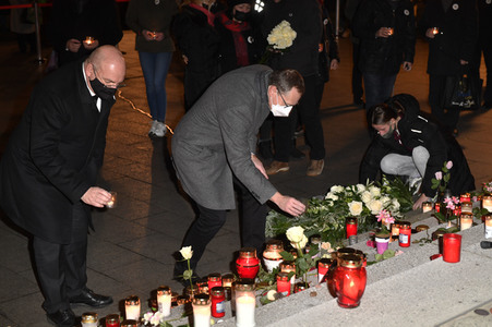 Gedenken an die Opfer des Terroranschlags vom 19.12.2017 in Berlin