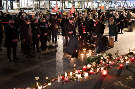Gedenken an die Opfer des Terroranschlags vom 19.12.2017 in Berlin