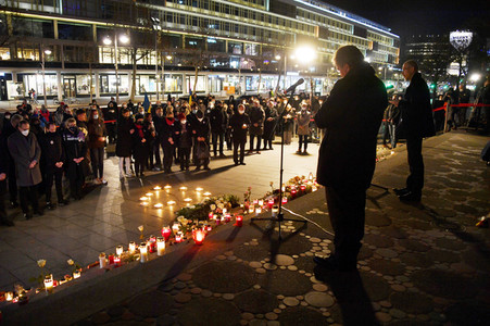 Gedenken an die Opfer des Terroranschlags vom 19.12.2017 in Berlin