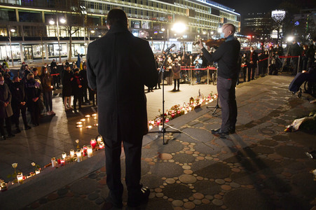 Gedenken an die Opfer des Terroranschlags vom 19.12.2017 in Berlin