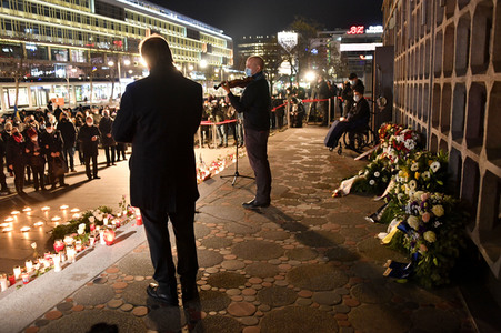 Gedenken an die Opfer des Terroranschlags vom 19.12.2017 in Berlin