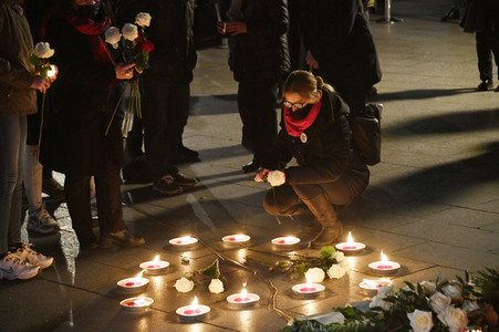 Gedenken an die Opfer des Terroranschlags vom 19.12.2017 in Berlin