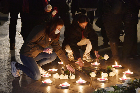 Gedenken an die Opfer des Terroranschlags vom 19.12.2017 in Berlin