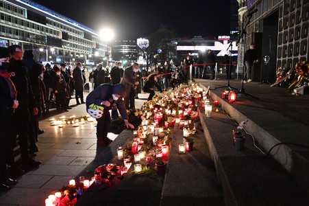 Gedenken an die Opfer des Terroranschlags vom 19.12.2017 in Berlin