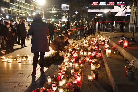 Gedenken an die Opfer des Terroranschlags vom 19.12.2017 in Berlin