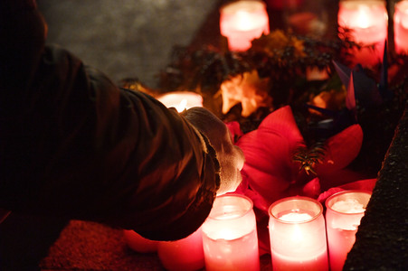 Gedenken an die Opfer des Terroranschlags vom 19.12.2017 in Berlin
