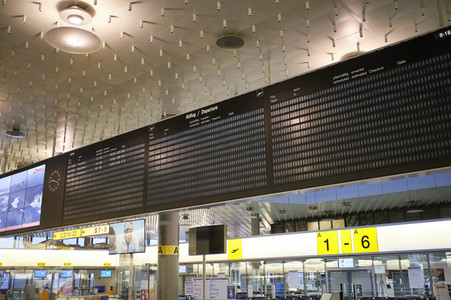 Symbolfoto Flughafen während des Lockdowns