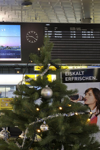 Symbolfoto Flughafen während des Lockdowns