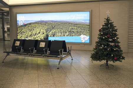 Symbolfoto Flughafen während des Lockdowns