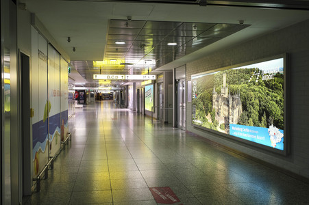 Symbolfoto Flughafen während des Lockdowns