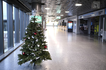 Symbolfoto Flughafen während des Lockdowns