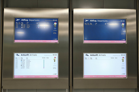 Symbolfoto Flughafen während des Lockdowns