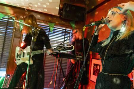 Konzert von Kaelan Mikla in Reykjavik