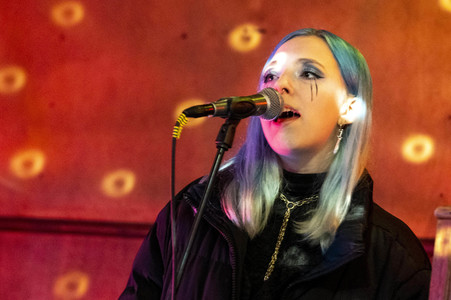 Konzert von Kaelan Mikla in Reykjavik