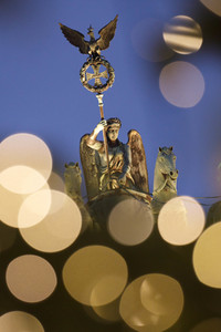 Quadriga auf dem Brandenburger Tor in Berlin