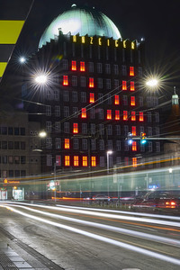Anzeigerhochhaus Advendskalender in Hannover