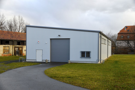 Symbolfoto Leichenlagerhalle