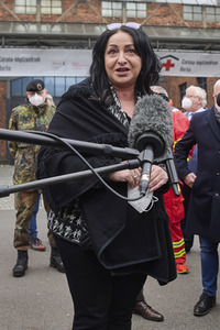 Inbetriebnahme des Corona-Impfzentrums in der Arena Berlin