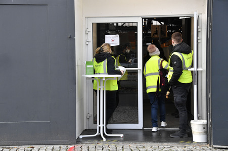 Impfzentrum Arena Berlin