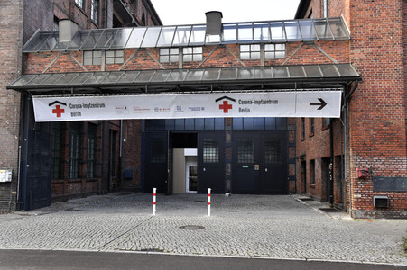 Impfzentrum Arena Berlin