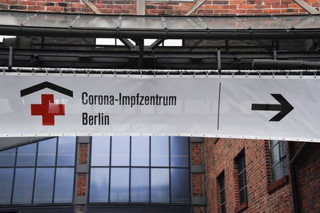 Impfzentrum Arena Berlin