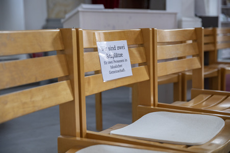 Symbolfoto Leere Kirchen