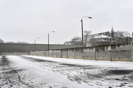 Erster Schnee 2021 in Berlin