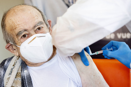 Corona-Impfung in Alcalá de Henares