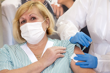 Corona-Impfung in Alcalá de Henares