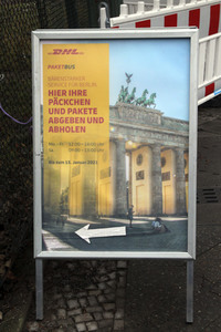 DHL Paketbus in Berlin