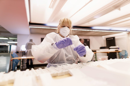 Symbolfoto Corona-Testzentrum