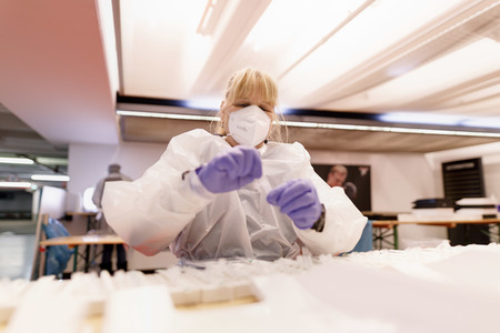 Symbolfoto Corona-Testzentrum