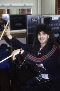 Photoshooting mit Charlie Benante in London