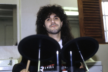 Photoshooting mit Charlie Benante in London