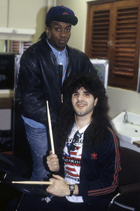 Photoshooting mit Charlie Benante in London