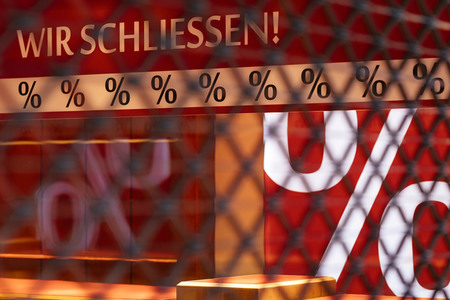 Symbolfoto Lockdown im Einzelhandel