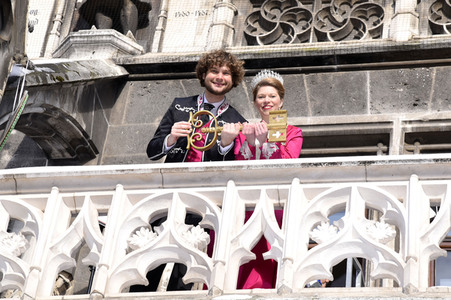 Fototermin mit dem Narrhalla Faschingsprinzenpaar 2021 in München