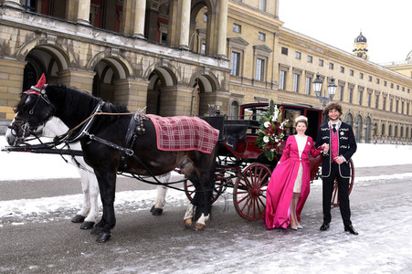 Fototermin mit dem Narrhalla Faschingsprinzenpaar 2021 in München