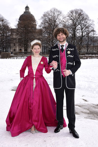 Fototermin mit dem Narrhalla Faschingsprinzenpaar 2021 in München