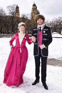 Fototermin mit dem Narrhalla Faschingsprinzenpaar 2021 in München