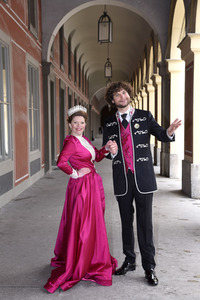 Fototermin mit dem Narrhalla Faschingsprinzenpaar 2021 in München