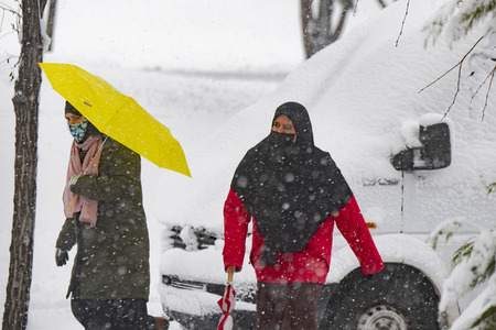 Sturmtief Filomena sorgt für Chaos in der Region Madrid
