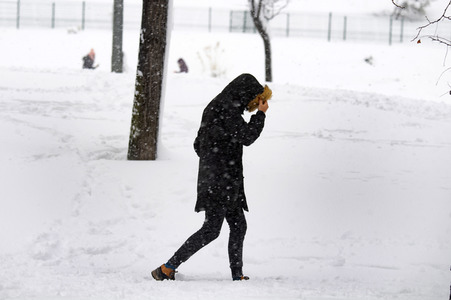 Sturmtief Filomena sorgt für Chaos in der Region Madrid