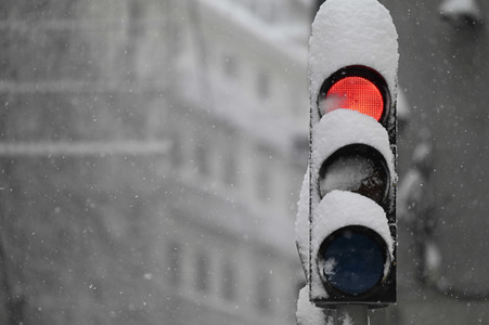 Sturmtief Filomena sorgt für Chaos in der Region Madrid