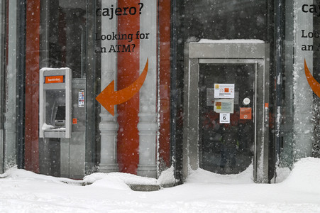 Sturmtief Filomena sorgt für Chaos in der Region Madrid