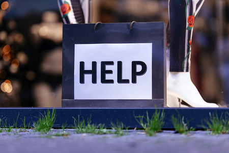 Symbolfoto Lockdown im Einzelhandel