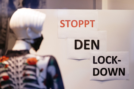 Symbolfoto Lockdown im Einzelhandel