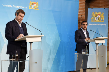 Pressekonferenz zu den Folgen der Corona-Pandemie in München
