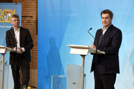 Pressekonferenz zu den Folgen der Corona-Pandemie in München